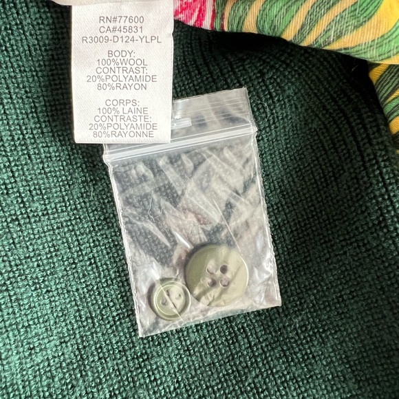 Sandrine Rose Floral & Flow Cardigan Size M ***NWT*** - Picture 6 of 6